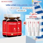 Combo 3 Viên Uống Collagen Dipeptide Mờ Nếp Nhăn - Dưỡng Ẩm Mịn Sắc Ngọc Khang