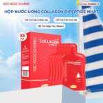 Nước Uống Collagen Dipeptide Mờ Nếp Nhăn - Dưỡng Ẩm Mịn Da Sắc Ngọc Khang Hộp 5 gói x 20ml