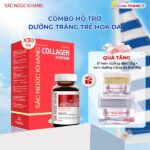 Combo Cao Cấp Dưỡng Da Căng Mịn - Trắng Sáng Sắc Ngọc Khang