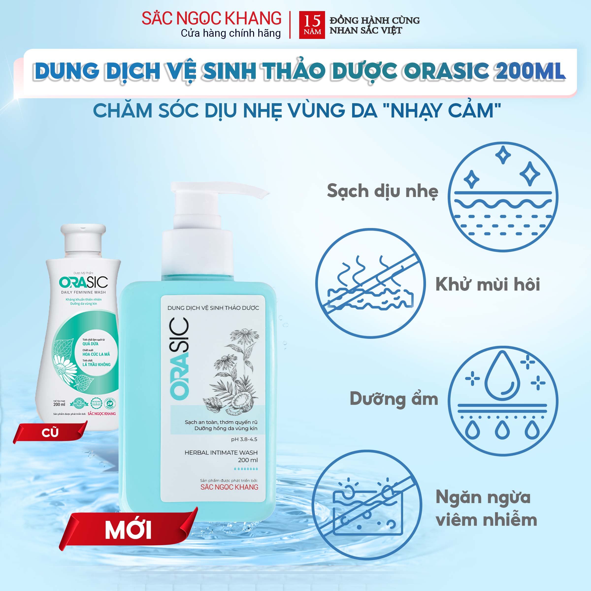 dung dịch vệ sinh orasic