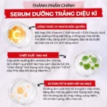Serum Vitamin C Sắc Ngọc Khang 30ml - Tinh chất dưỡng trắng da diệu kỳ, mờ thâm nám, tàn nhang (tặng Sữa Dưỡng Thể 50g) - Ảnh 2