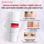 Serum Vitamin C Sắc Ngọc Khang 30ml - Tinh chất dưỡng trắng da diệu kỳ, mờ thâm nám, tàn nhang (tặng Sữa Dưỡng Thể 50g) - Ảnh 4