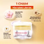 Combo Dưỡng Da Ngày Và Đêm Sắc Ngọc Khang (Kem Dưỡng Da Ban Đêm 30g và Kem Dưỡng Da Ban Ngày 5in1 30g, tặng Sữa rửa mặt 100g hoặc sữa dưỡng thể 50g) - Ảnh 3