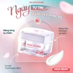 Bộ Kem Dưỡng Ngày/Đêm + Serum Trắng Bật Tông Sắc Ngọc Khang (Serum Vitamin C 30ml + Kem Ngày 30g + Kem Đêm 30g) - Ảnh 3
