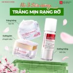 Bộ Kem Dưỡng Ngày/Đêm + Serum Trắng Bật Tông Sắc Ngọc Khang (Serum Vitamin C 30ml + Kem Ngày 30g + Kem Đêm 30g) - Ảnh 2