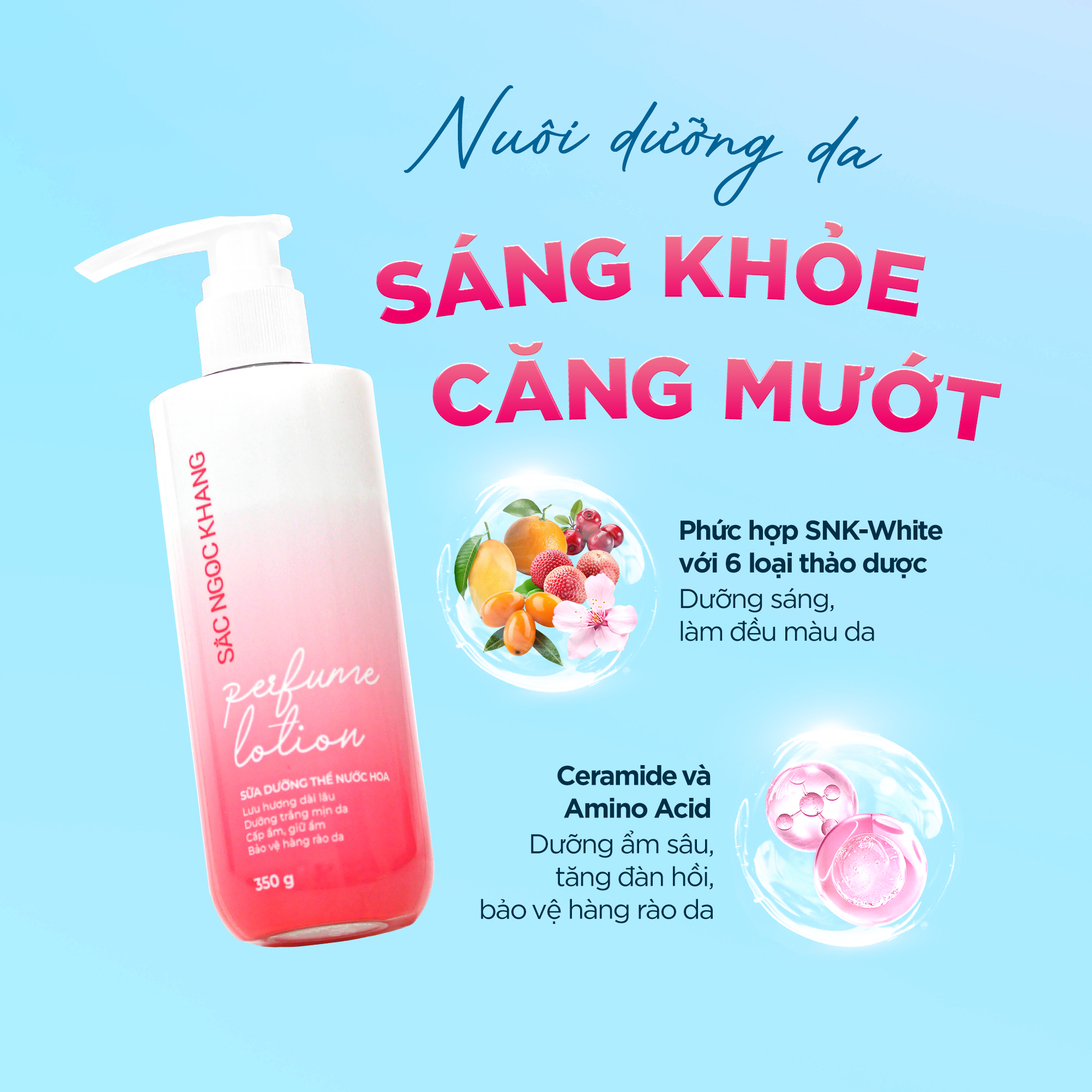 Sữa Dưỡng Thể Nước Hoa Sắc Ngọc Khang