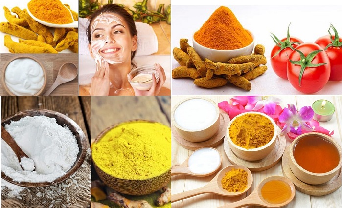 collagen và tinh bột nghệ