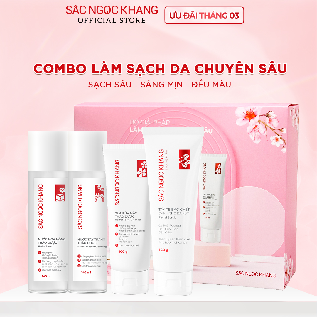 Set quà Bộ Làm Sạch Chuyên Sâu