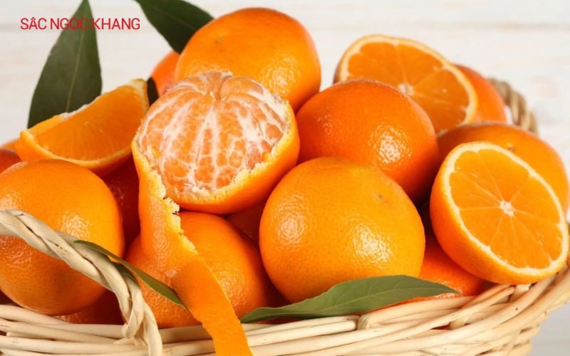 Ăn gì trắng da - Cam
