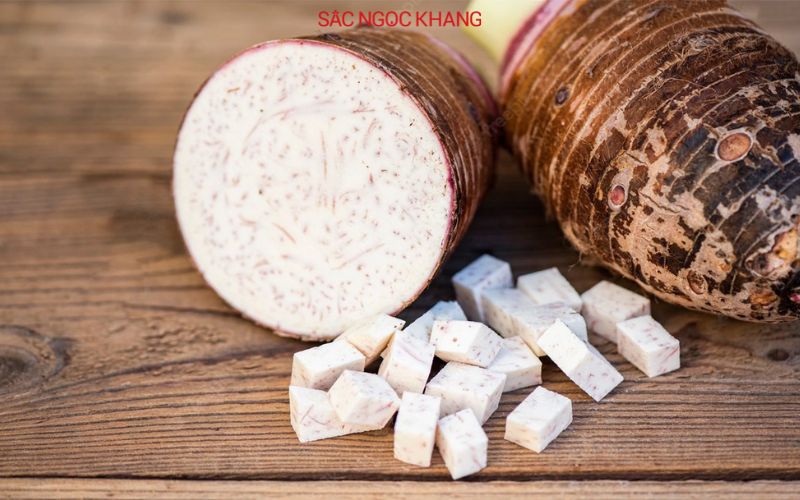 khoai môn bao nhiêu calo