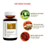 Combo 3 Hộp Viên Uống Vi Tảo Lục Sắc Ngọc Khang Đào Thải Nám 60 viên/hộp - Ảnh 5