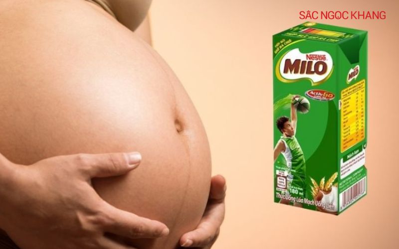 Bà bầu uống sữa Milo được không?