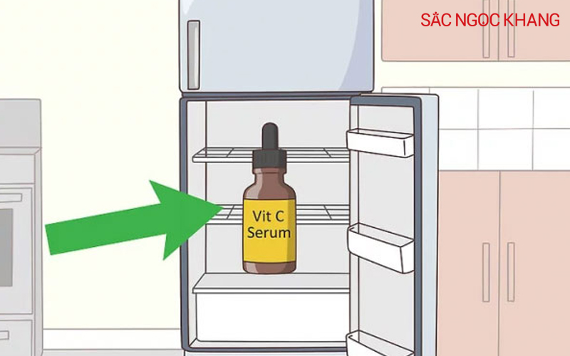 Lưu trữ serum tại nơi mát mẻ, ở nhiệt độ từ 10-25 độ C