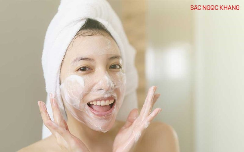 Làm sạch da là bước vô cùng quan trọng trong quy trình dưỡng da