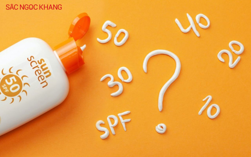 Chỉ số SPF cho biết khả năng bảo vệ của kem chống nắng trước tia UVB
