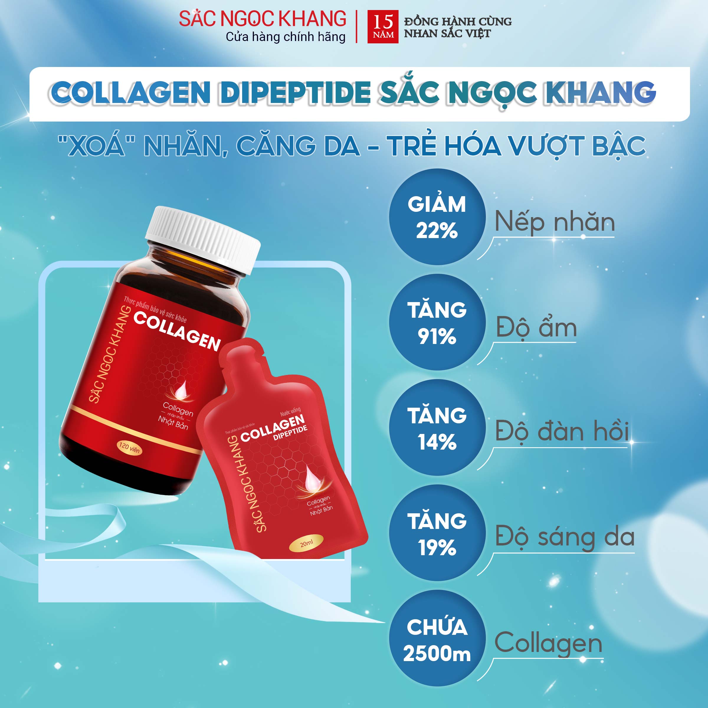 collagen dipeptide sắc ngọc khang
