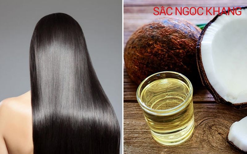 dầu dừa dưỡng tóc