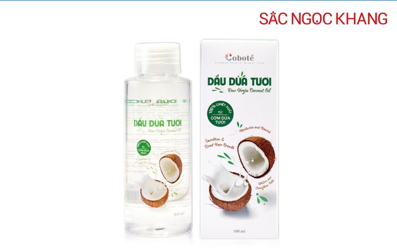 Dầu dừa ép lạnh Coboté