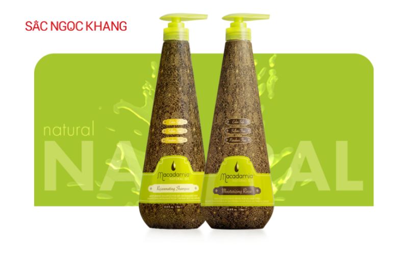 dầu gội macadamia