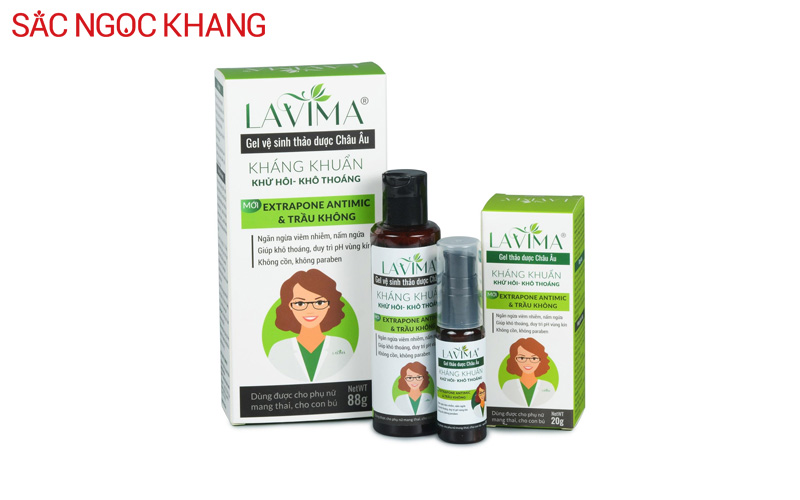 Dung dịch vệ sinh kháng khuẩn thảo dược Lavima