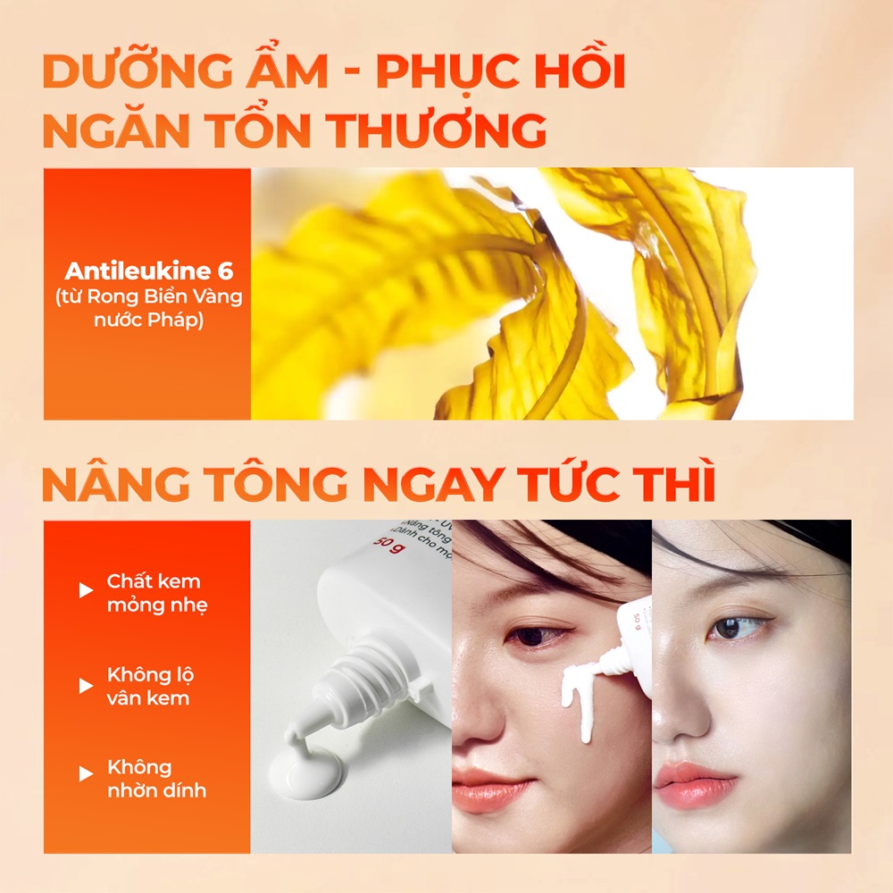 Kem Chống Nắng “Sa Mạc" của Sắc Ngọc Khang còn chứa Antileukine 6