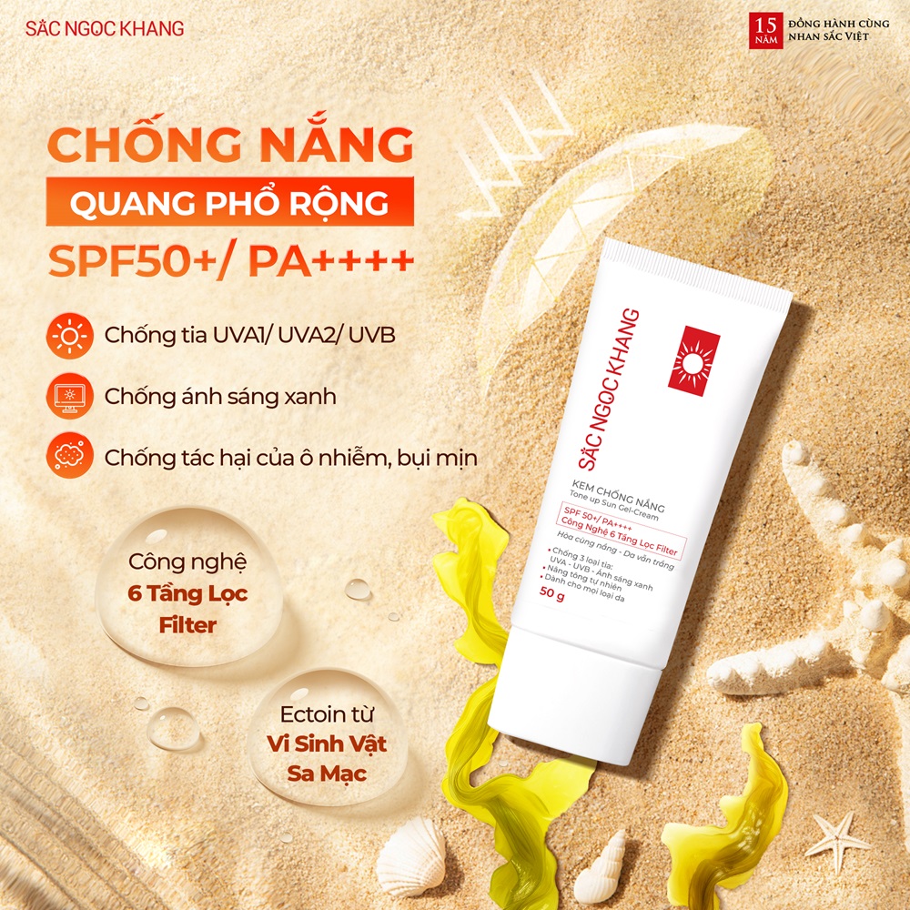 Kem Chống Nắng "Sa Mạc" Sắc Ngọc Khang