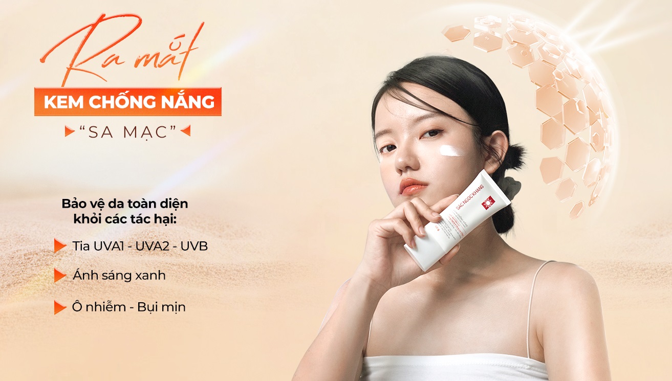 Kem Chống Nắng Sắc Ngọc Khang Phiên Bản nâng Cấp