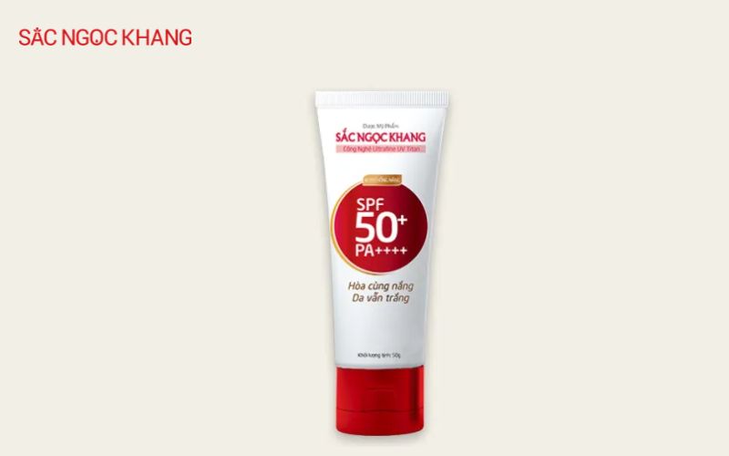 kem chống nắng sắc ngọc khang