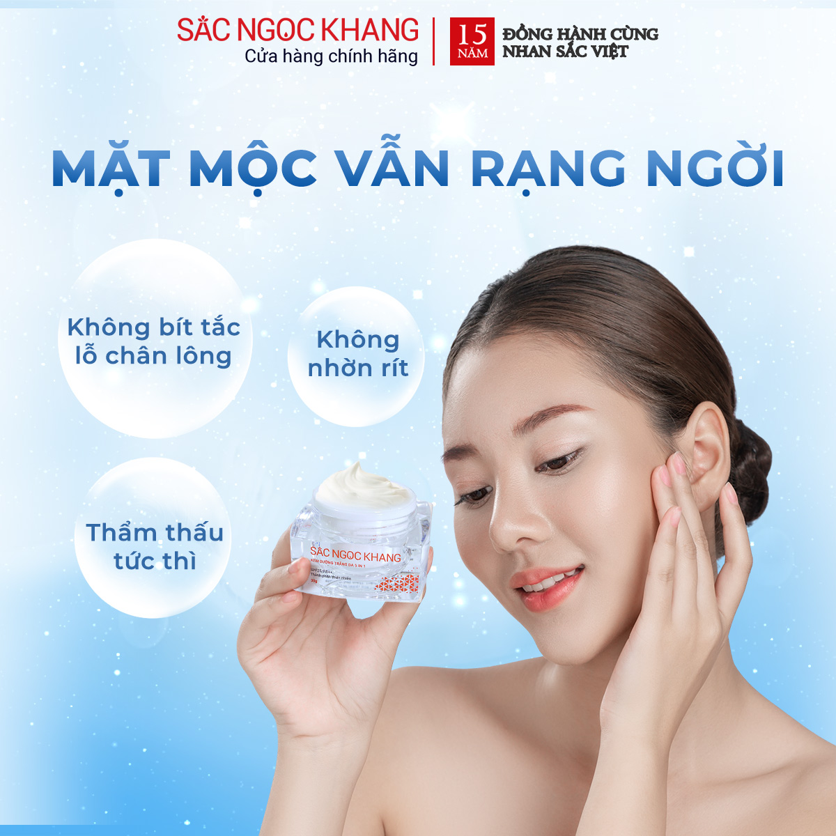 kem dưỡng trắng da mờ thâm