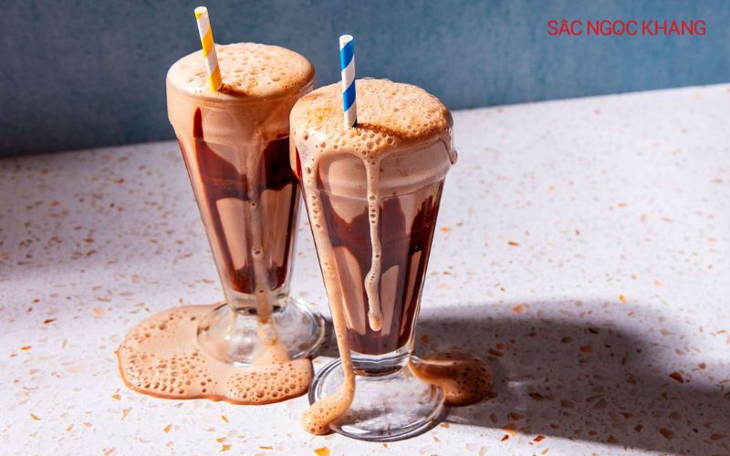 Trứng đánh kem chocolate