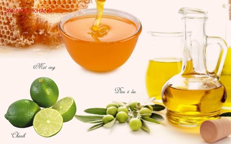 Mặt nạ dầu ô liu và mật ong
