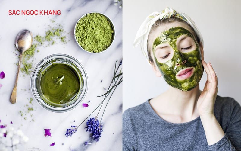 Loại bỏ mụn gạo bằng mặt nạ trà xanh
