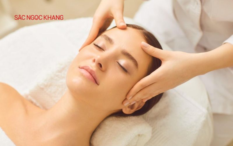 Massage trán