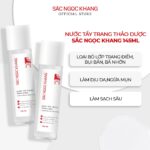 Nước Tẩy Trang Thảo Dược Sắc Ngọc Khang 145ml (Micellar Cleansing Water) - Ảnh 3