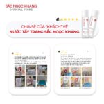 Nước Tẩy Trang Thảo Dược Sắc Ngọc Khang 145ml (Micellar Cleansing Water) - Ảnh 11