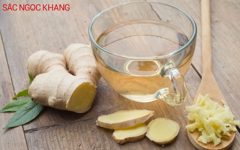 Rượu gừng trị cảm cúm, sốt, ho