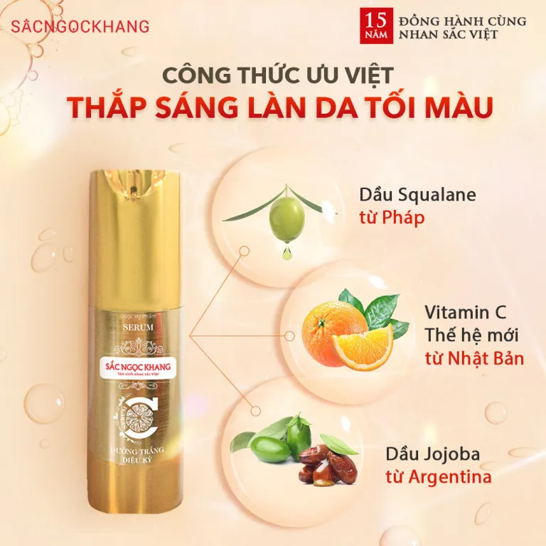 Serum dưỡng trắng Sắc Ngọc Khang