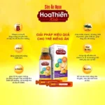 Siro ăn ngon Hoa Thiên Hộp 20 ống 10ml giúp bé ăn ngon, hổ trợ phát triển trí não, tăng sức đề kháng của bé - Ảnh 2
