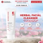 Sữa Rửa Mặt Thảo Dược Dịu Nhẹ Sắc Ngọc Khang (Herbal Facial Cleanser) 100g - Ảnh 2