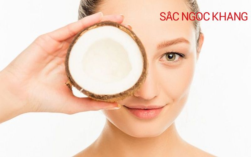 tác dụng của dầu dừa với da mặt