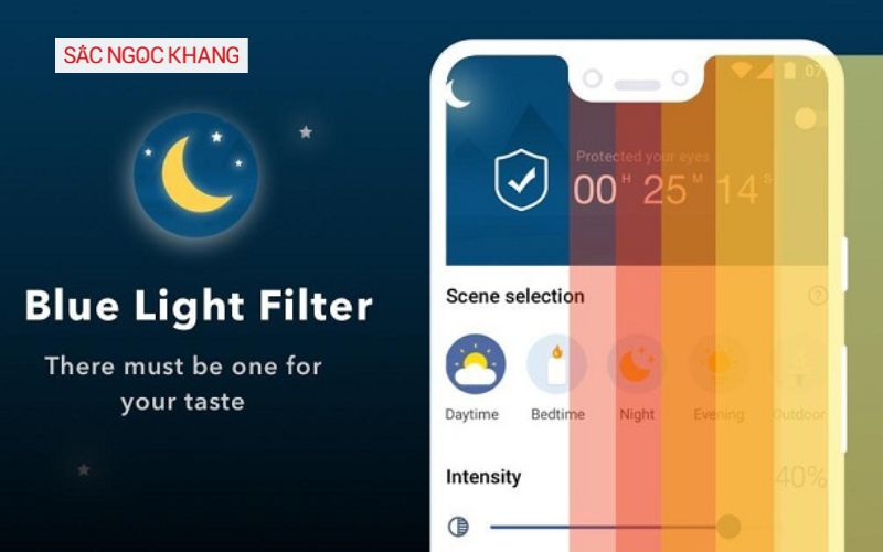tác hại của ánh sáng xanh đối với da