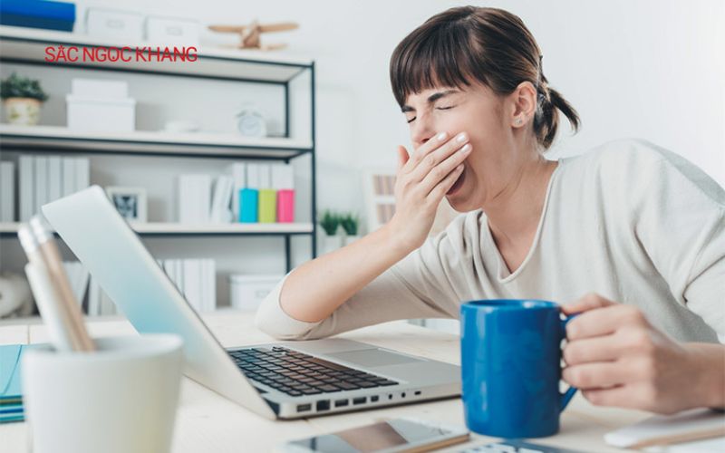 Khi thiếu ngủ, cơ thể không có đủ thời gian để phục hồi và sản xuất Collagen mới