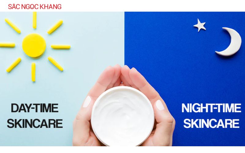 Nên hay không nên sử dụng chung kem dưỡng ngày và đêm