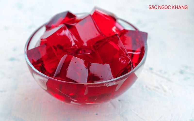 Thạch collagen có nguyên liệu chính là da hoặc sụn động vật