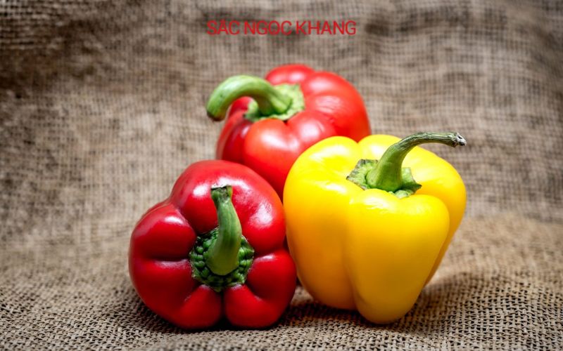 Ớt chuông chứa rất nhiều vitamin C