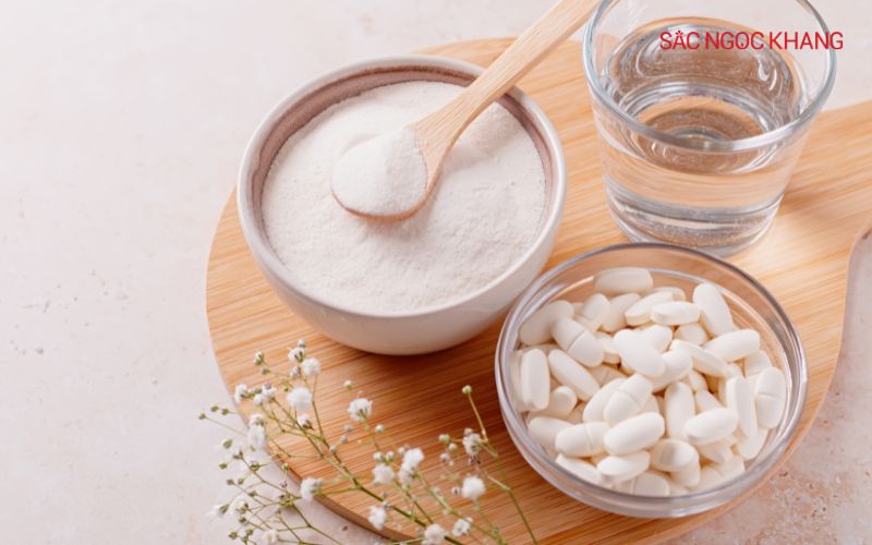 Dùng thực phẩm chức năng bổ sung collagen