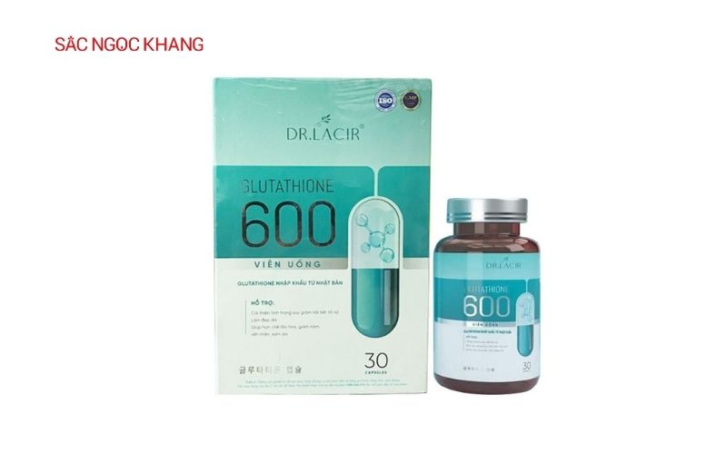 Viên uống hỗ trợ trị nám Glutathione 600