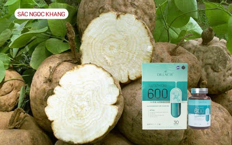 Viên uống hỗ trợ trị nám Glutathione 600