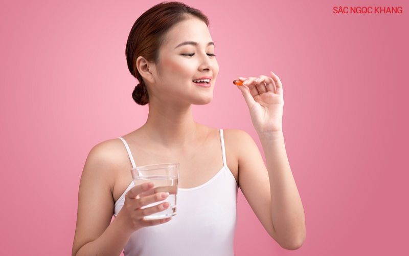 viên uống trắng da