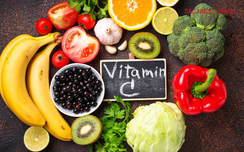 Vitamin C là một chất chống oxy hóa mạnh mẽ